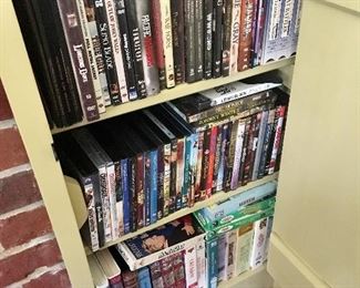 CD’s - DVD’s - VHS’