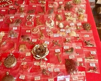 Closeup Costume Jewelry 