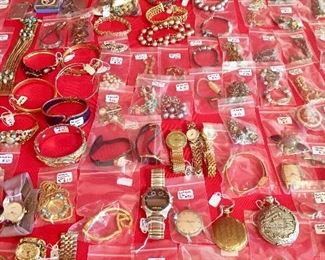 Closeup Costume Jewelry 