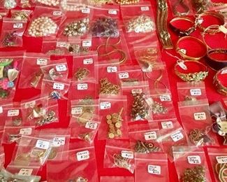 Closeup Costume Jewelry 