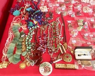 Closeup Costume Jewelry 