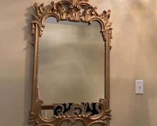 regency wall mirror