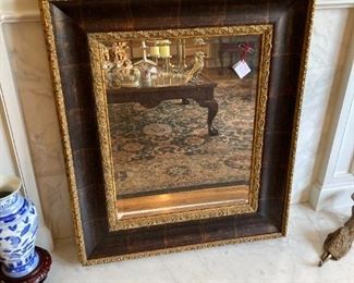 rectangular beveled glass mirror