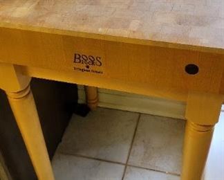 Boo's Block 24x24 butcher block