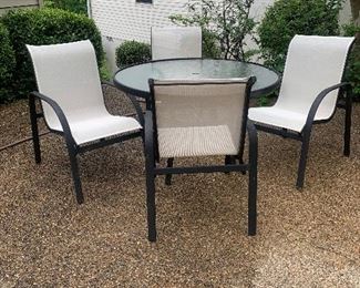 Patio Table with 4 chairs