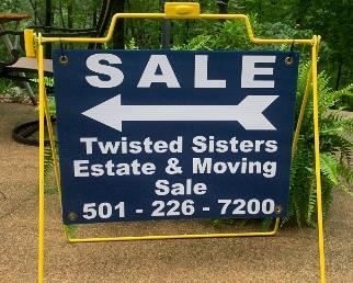 Follow our blue and yellow signs!