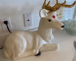 Ceramic reindeer