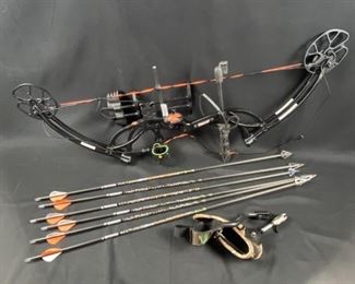 Compound Bow w/ Arrows, Bear Brand. Needs to be Restrung
