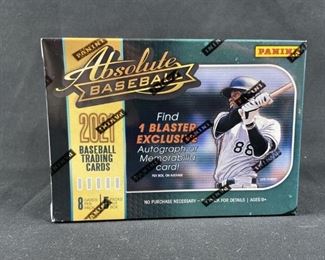 2021 Panini Absolute Baseball Blaster Box Parallel