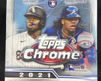 2021 Topps Chrome Baseball Mega Box (Parallels)