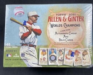 2021 Topps Allen & Ginter Baseball Box (48 Cards)