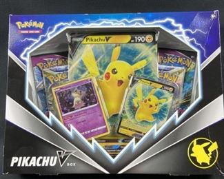 Pokemon Pikachu V Box (4 Booster Packs)