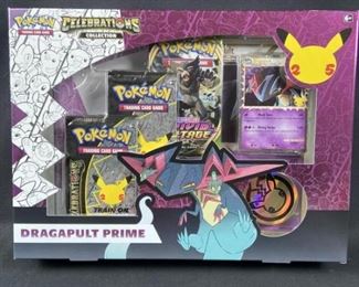 3 Booster Packs Pokemon Celebrations Collection Dragapult Prime