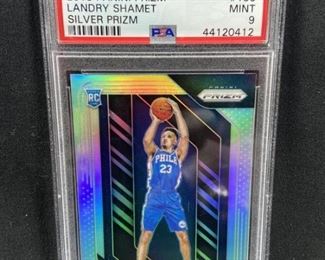 (Silver Prizm) 2018 Landry Shamet Panini Prizm MINT 9