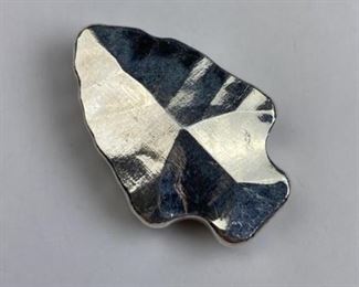 1oz Silver Arrowhead, .999 Fine, Monarch Mint