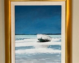 John McIntosh
“Low Tide, Harbour Island
Acrylic on canvas 