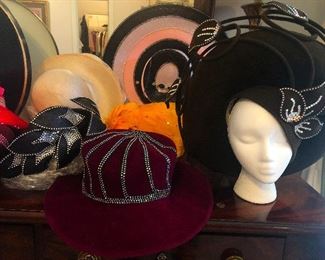 Next 12 frames are all Jack McConnell, over 90 are RED Feather Hats!