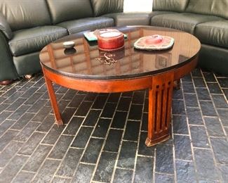 solid marble top coffee table