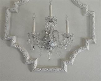 Schonbek Swarovski Crystal Sconces (3 available)