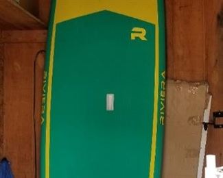 Riviera paddleboard with Kiaola paddle