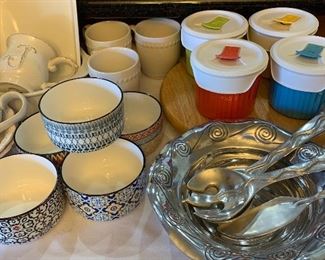 Corningware Colours 20oz Soup Cup w Lid Set/4