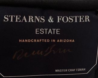 Stearns & Foster Estate Queen Mattress