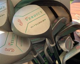 Golf Clubs Verdict Mitsushiba w Bag