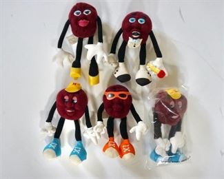 1988 Applause Plush California Raisins