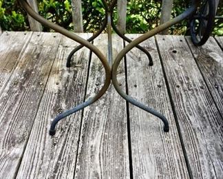 Outdoor Patio Furniture - Wrought Iron - Table