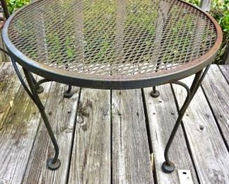 Outdoor Patio Furniture - Wrought Iron - Table