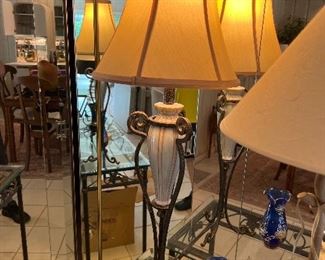 Art Glass Lamps