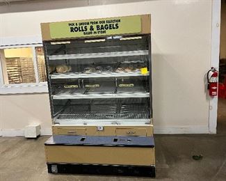 Commercial Self Serve Bakery Case
81" tall, 58" wide and 43" deep