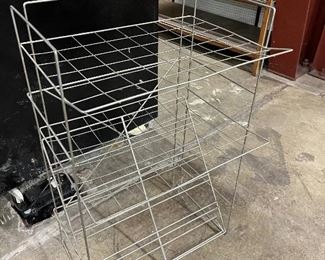 We have 3 of these wire vintage bread or paper servers