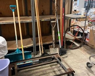 Various rolling steel dollys