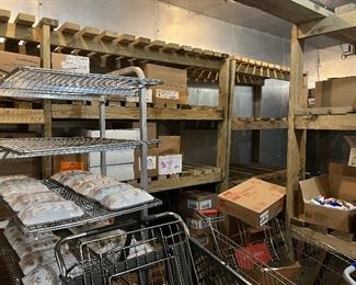 VERY LARGE selection of frozen and canned foods