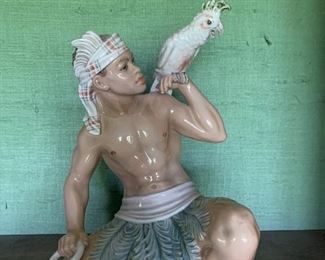 Dahl Jensen #1305 Sudanese Man -Copenhagen, Denmark 