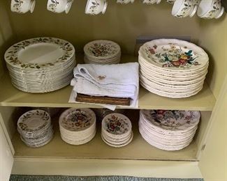 Spode and Wedgwood -wedding presents in 1960