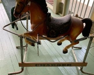 Vintage rocking horse