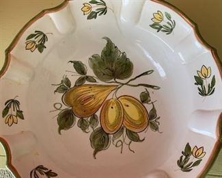 Italian pottery bowl