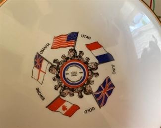 D-Day 50th anniversary bowl