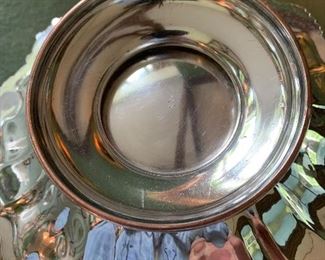 Silver plate basket