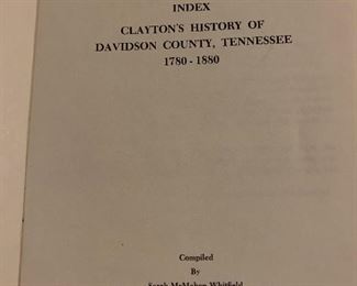 Hard to find index to Clayton's 1880 history
