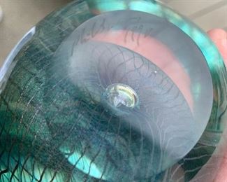 Handmade paperweight