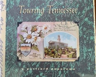 Tennessee postcard book