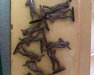 Lead soldiers and the mold