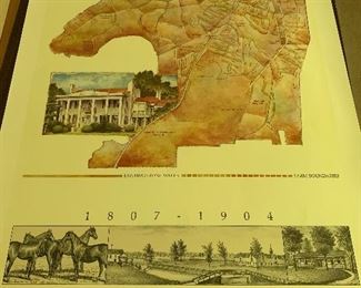 Belle Meade map/print