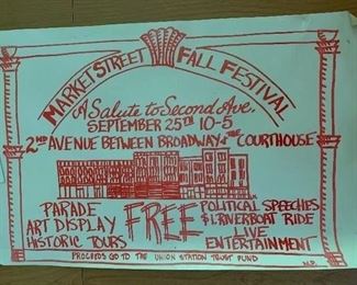 Market Street Festival poster