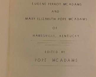 McAdams genealogy