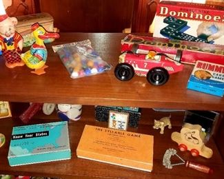 Vintage children's toys