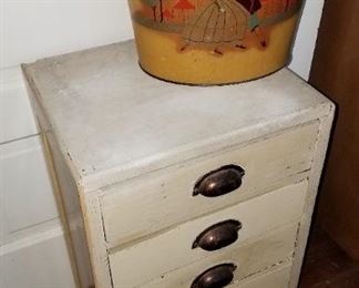 Small painted cabinets